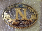 40mm western buckle
